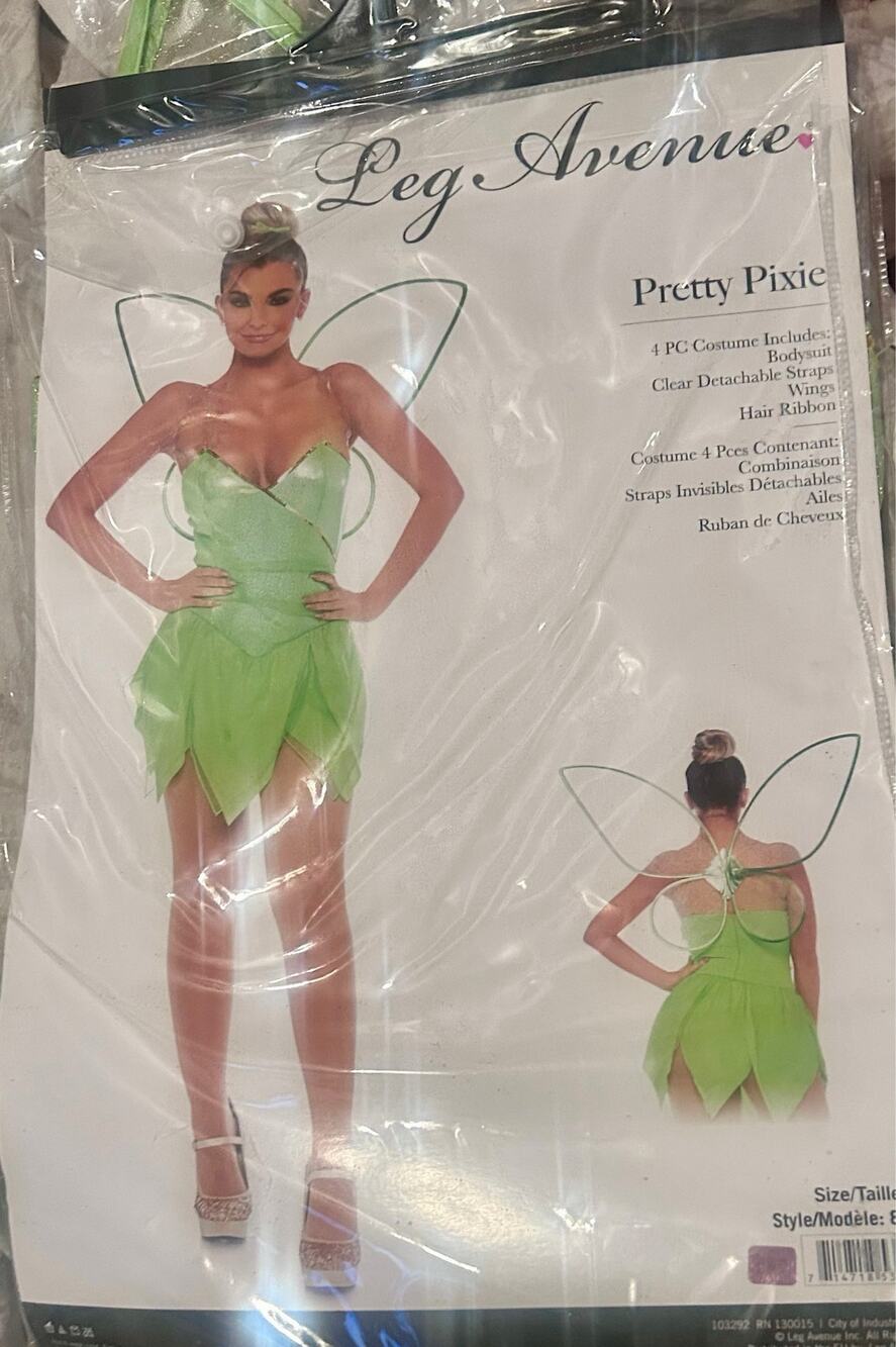 NWT! LEG AVENUE PRETTY PIXIE - ADULT SMALL